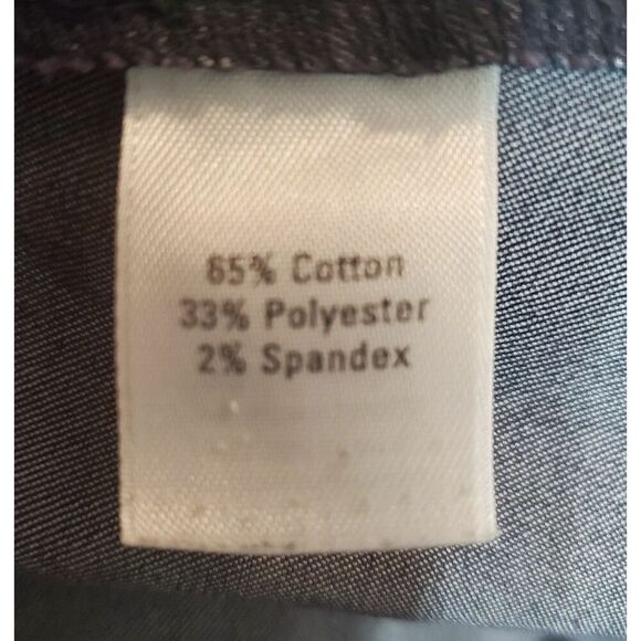 Semantiks Gray Blue Bermuda Shorts Size 8P. - Picture 4 of 9